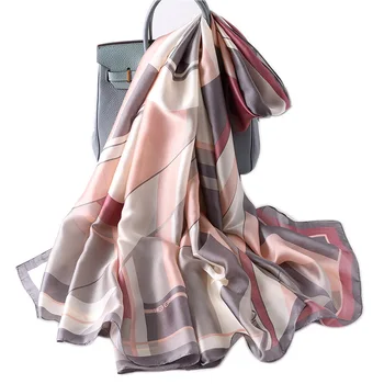 2020 луксозна марка дамски шал летни копринени шалове шалове плаж меки шапки слънцезащитен крем за печат шал орар кърпа дама тайна
