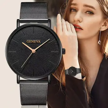 2020 модерен ръчен часовник за жени със стилен златен мрежест каишка женски дамски часовници сребро reloj mujer saat relogio zegarek damski