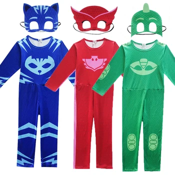 2020 момчета животни Питър Пан cosplay боди карнавал партия дрехи защото комбинезони за гмуркане с шнорхел супергерой Хелоуин костюми за деца