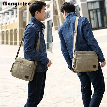 2020 нов мъжки холщовая чанта Мъжки чанти през рамо мъжки ежедневни чанта