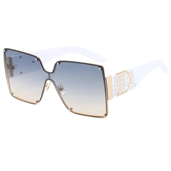 2020 Нова Мода D Диамантени Слънчеви Очила На Луксозната Марка Дизайнерски Скоростна Големи Слънчеви Очила, Големи Слънчеви Очила