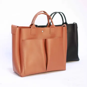 2020 нова чанта за лаптоп от изкуствена кожа прости чанти на известни марки дамски чанта през рамо ежедневни голяма чанта реколта дамски чанти през рамо