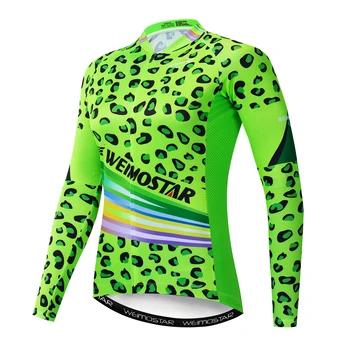 2021 Cycling Women Jersey Long Sleeve Cycling Clothing мтб Bicycle Jersey Bike Riding Тениска Трико Ciclismo Mujer Quick Dry