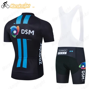 2021 DSM Cycling Short Jersey Summer Set Sunweb Mountain Bike Clothing Men Race, Road Bicycle Clothes Suit Maillot Ropa Ciclismo
