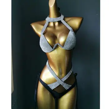 2021 Венера ваканция нов планински кристал, бикини комплект секси жени в бански костюми Диамант бански biquini