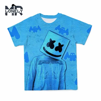 2021 лято 3D тениска дискотека на Dj Rock Мъжки дрехи горещи продажба на партията музика звук Майк пънк мига смешно Мъжки тениски 110-6XL