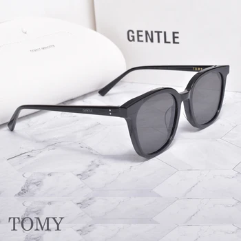 2021 нова мода на мъже, жени слънчеви очила GENLTE ТОМИ ацетат поляризирани UV400 кръгли слънчеви очила на Жените и мъжете очила с оригиналната кутия