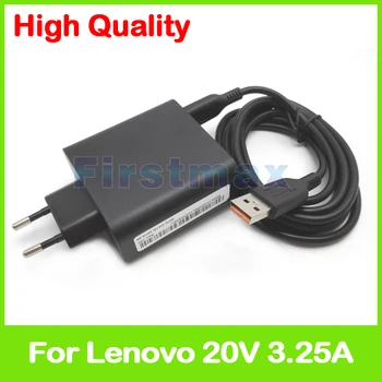 20V 3.25 A 5.2 V 2A USB AC адаптер за захранване на Lenovo Yoga 900-12ISK Miix 4 Pro 4-12ISK tablet pc charger ADL65WDC ADL65WDD Plug EU