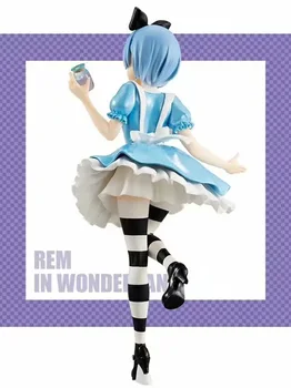 21 см Re:Zero kara Hajimeru Isekai Seikatsu ram rem аниме фигурка PVC новата колекция фигури играчки