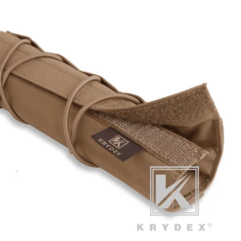 22 см KRYDEX ауспуси защитен калъф тактическа стрелба с шалче найлон ауспуси защитна капачка за Сполучлив FA762K аксесоар