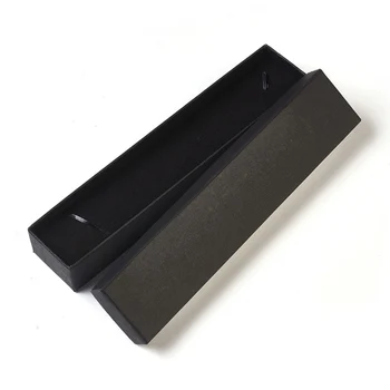 24 бр./лот 21x4.5x3.1 см картон хартия бижута носи подаръци дисплей кутии за съхранение на черно бял кафяв колие скоростна правоъгълник