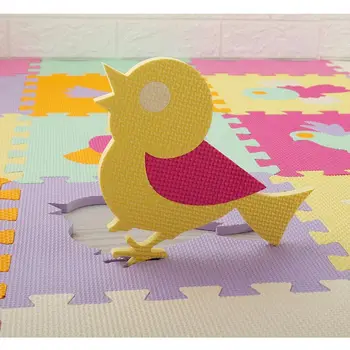 25 piece детски игрални подложки дете дете закрит упражнение заключване на подови плочки мек EVA пяна пол Playmat