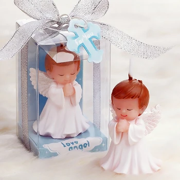 25 бр. сватбени сувенири и подаръци за гостите душата на детето рожден Ден на ангел свещи за торта, сувенири и декорации за доставка