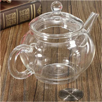 250 мл / 8.5 oz стъклен чайник с инфузором термостойкая бутилка чаша за разцъфнал билков чай от листа на кафе и домашен офис