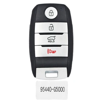 3+1 бутон FSK 433.92 Mhz Keyless-Go Remote Key (SUV) NCF2971X / HITAG 3 / 47 чип PN: 95440-G5000 за Kia 2016-2019 Niro HU134