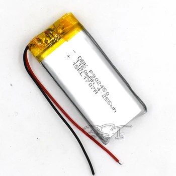 3.7 V 1150mAh акумулаторна литиево-полимерна 902450 литиево-йонна батерия литиева батерия за MP3 MP4 Game Player Mouse PSP Lampe Speaker Toys