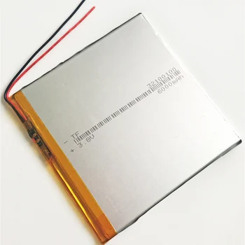 3.7 V 6000mah литиево-полимерна Li-Po батерия за лаптоп MID PAD DIY E-Book GPS PSP DVD Power bank Tablet PC 32100100