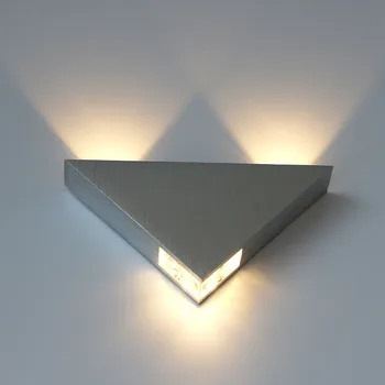 3 W творчески led алуминиев стенен лампа нагоре и надолу, за осветление стена led с монтиран на стената лампа за спални хол коридор в посока на осветление BL02