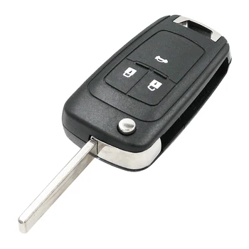 3 ключ-сгъваем флип дистанционно ключодържател 433 Mhz 46 чип за Opel Adam Astra J Cascade Insignia Karl Zafira C Mokka HU100