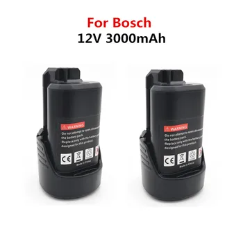 3000mAh 10.8 V - 12V литиево-йонна акумулаторна батерия BAT411 за BOSCH BAT412A BAT413A D-70745GOP 2607336013 2607336014 PS20-2 PS40-2