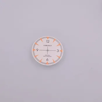 33,5 мм dial dial зелен светлинен аксесоари за часовници, подходящи автоматични Miyota 8215,8205,821 A,mingzhu 2813,3804 механизъм