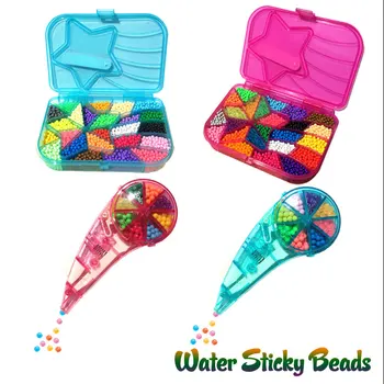 3D Magic Sticky Kids Beads Set 5.2 mm Toy Set Beads Educational САМ Arts and crafts for girl Toys Gifts