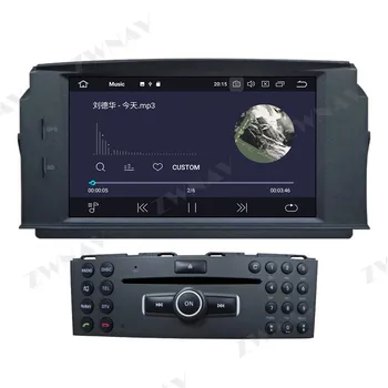 4+64G Android 10.0 автомобилен мултимедиен плеър за Mercedes Benz W204 C200 C180 2007-2010 GPS Радио navi стерео сензорен екран на главното устройство