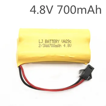 4.8 V 700mAh Ni-Cd батерия за Jia Qi TT661 TT662 TT663 TT664 TT665 Rc Battery 2/3 AA 4.8 v Батерия Безплатна доставка