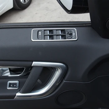 4 бр. прозорец ключ асансьор рамка за декорация стикери ABS Хром за Land Rover Discovery Sport-2017 автомобилни аксесоари