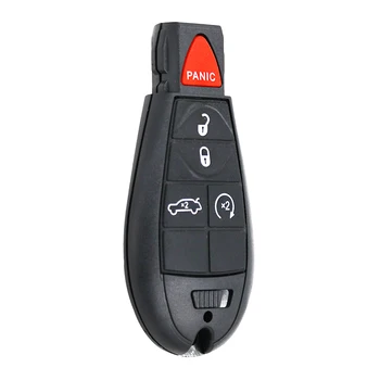 4 + паника 5 бутона keyless entry дистанционно 433MHZ ключ с чип PCF7941 за Chrysler 300, Dodge Charger FCC ID: M3N5WY783X/ IYZ-C01C