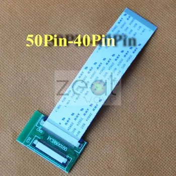 40 Pin to 50 Пин 50 PIN to 40 PIN ZIF 0.5 мм жак адаптер + удължител за TTL LCD DVD компютърен принтер