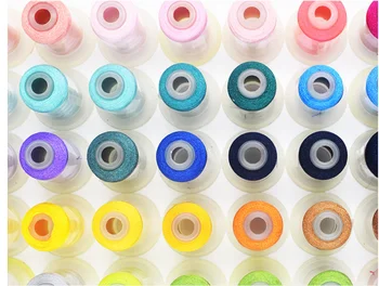 40 от цветове полиестерна от конци за Brother/Babylock/Janome Machine 550Y Mini Cones с високо качество