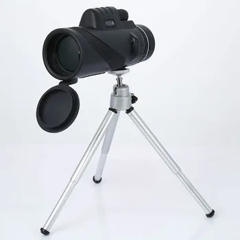 40X60 Day & Night Vision Dual-Focus HD Оптика Zoom монокулярный телескоп водоустойчив супер прозрачен за работа на открито монокуляр за лов