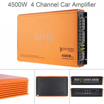 4500 Вата ! 12V High Power Class AB Digital 4 Channel Aluminum Alloy Car Стерео Amplifiers for Car / Home