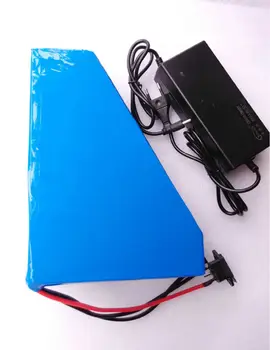 48V 20AH Lith Ion Electric Bicycle ebike Triangle Battery For 1500W DC Motor With Free 48V 2A charger & Battery bag