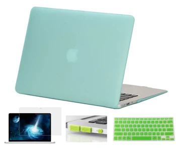 4in1 Crystal Hard Matte Case Cover Sleeve For MacBook Air 11 A1465 Air 13-инчов A1466 Pro 13 15 A1278 Retina 13 15 A1502 Touchbar