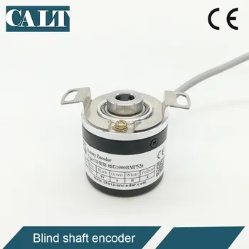 5-26V CALT 38mm 6mm blind hole rotary encoder 100 200 500 600 1000 1024 2000 2500 3600 PPR push pull output 10-30V