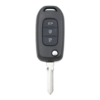 5 бр./лот 3 на бутона flip дистанционно ключ PCF7961 4A чип за Renault Kadjar Captur Megane 3 Symbol 2013-2017 433MHz CWTWB1G767 HU136