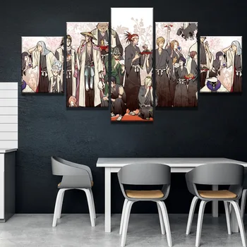 5 бр платно Живопис белина аниме плакат Куадрос Decoracion картини върху платно стени на изкуството за декориране на дома декора на стените