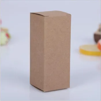 50 бр. 6 размери черен бял крафт-хартия картонена кутия червило в козметичен парфюм крафт-хартия скоростна етерично масло опаковка кутия