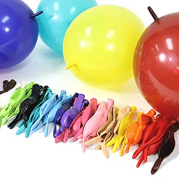 50 бр./лот 10 инча връзка балони Сватба парти украса на опашката балон къща и градина /събития и парти аксесоари /декор брачна стая