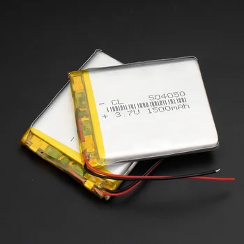 504050 3.7 V 1500mAh Lipo Battery Replacement li-ion Lipo cells литиева Li-Po полимерна акумулаторна батерия за динамиката на Bluetooth