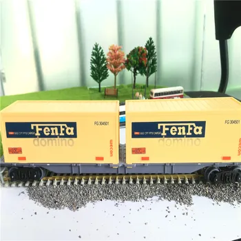 50g Standard ХО Train Model Track Stone Simulation Rail Model Mini Train Sand Table Scene Toy Track Accessories