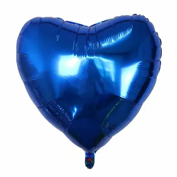 50шт 75 см сърцето Shap 30 инча фолио балони сватба, рожден ден украса на партията 5 цвята сверхбольшой голяма топка форма на сърце