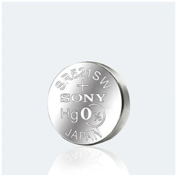 50шт Sony Original 379 SR521SW D379 SR63 V379 AG0 Watch Батерия Button Coin Cell произведено в Япония е оригинална марка