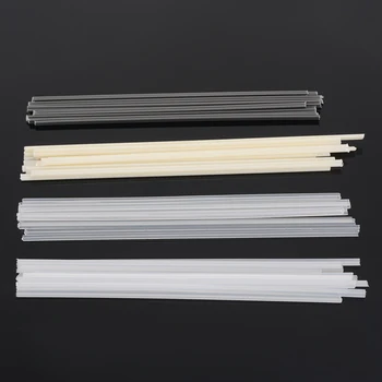 50шт заваръчни пластмасови пръти броня ремонт на ABS/PP/PVC/PE заваръчни пръчки за заваряване запояване доставка сиво бял, черен, бежов цвят