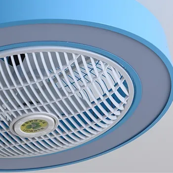 52cm 59см led вентилатор на тавана лампа с осветление дистанционно управление вентилатор лампа декор спални, модерни фенове Домашен лампа