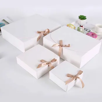 5шт многофункционален крафт-хартия кутия шоколадови бонбони САМ торта сувенири подарък кутия за паста за съхранение на пакет за Коледа, Рожден Ден, Сватбен декор