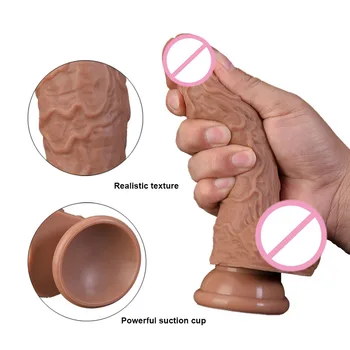 6,7 инчов мини секс вибратор реалистичен пенис издънка имитация на мъжки член възрастни секс играчки за жени мастурбация Силиконов анален вибратор