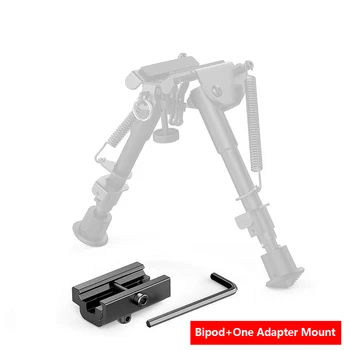 6-9 см Tri-Rail стойка за монтиране адаптер конектор за пушка Sniper Airsoft MB01/L96 20 мм Уивър Picatinny аксесоари за лов Каза